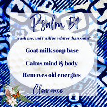 Load image into Gallery viewer, Psalm 51 - Clearance Goddess Soap
