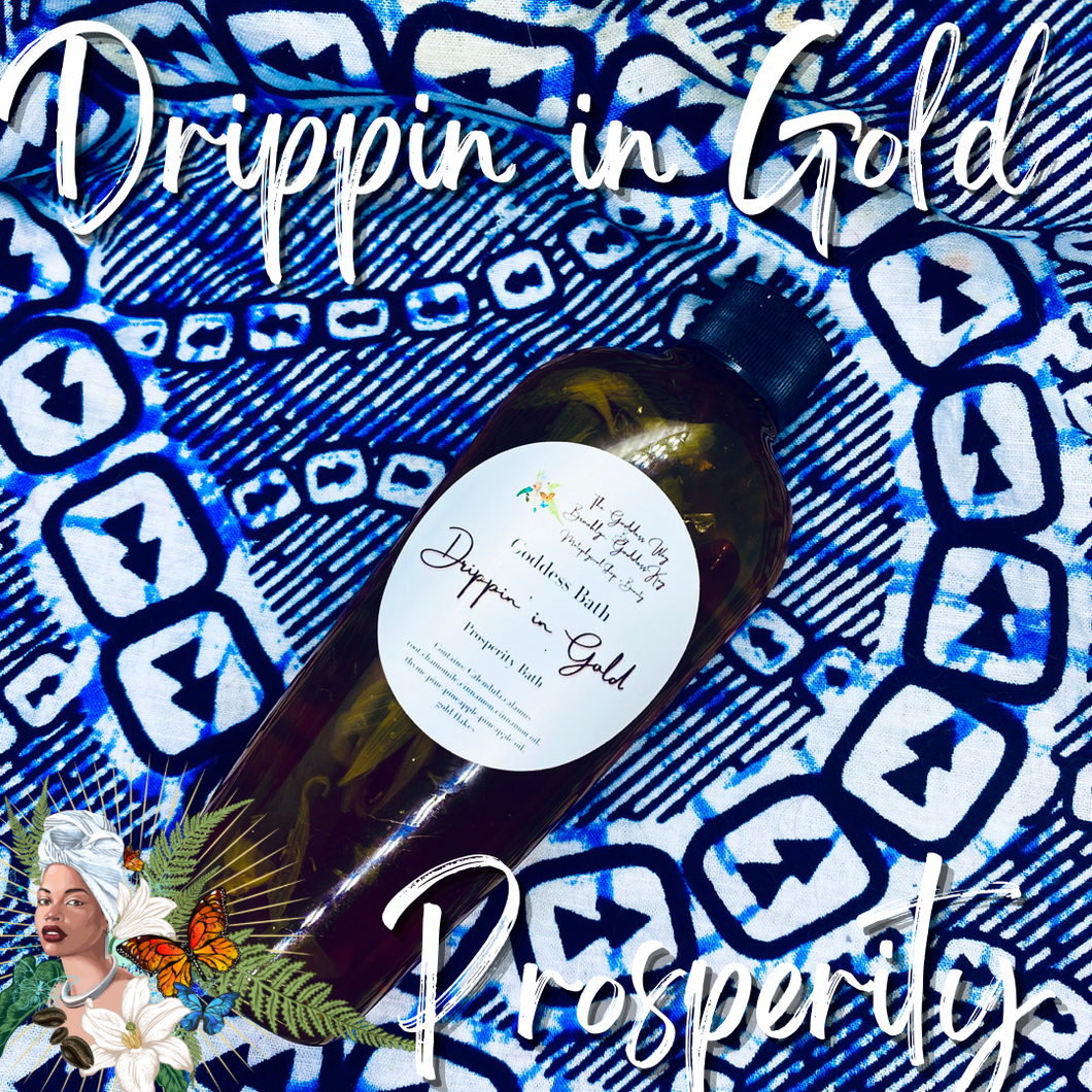 Drippin in Gold - Prosperity Goddess Bath
